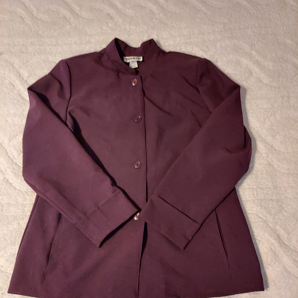 Carly Blake Women's Rich Plum Blazer